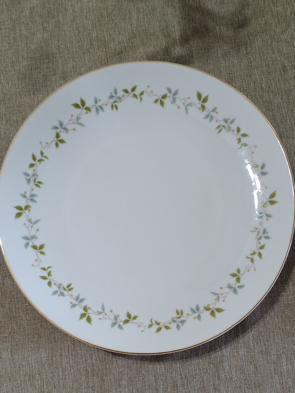 Mikasa Fine China 12" Dinner Plate  Serving Platter -Glen Mist